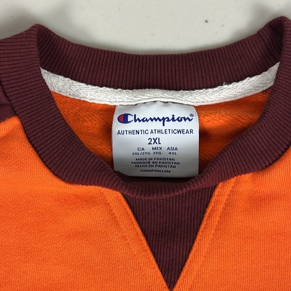 Vintage Virginia Tech Hokies Champion Sweatshirt LIKE NEW! - Picture 3 of 11